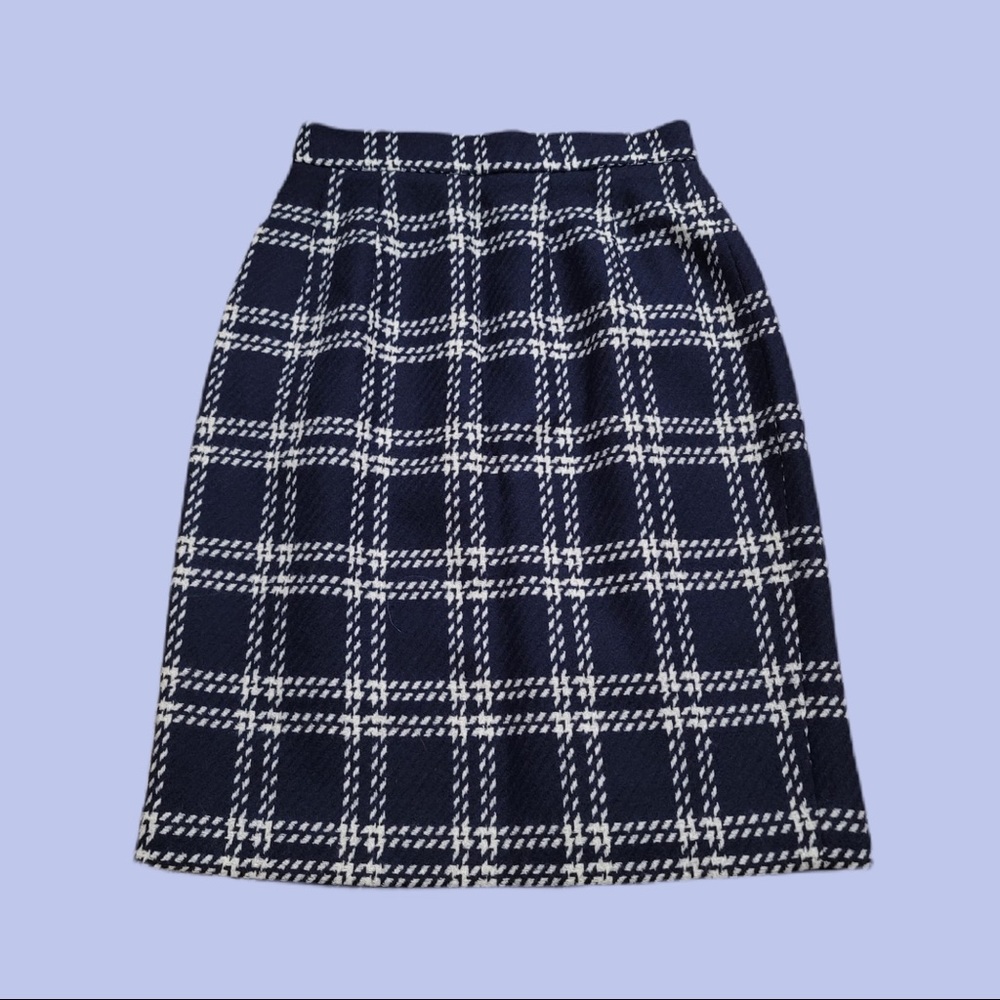 vintage 70s tahari mini skirt